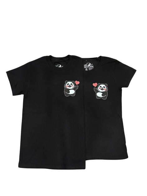 COMBO SET - Love Sign Panda 1 & 2 - 2X Unisex/Women's Adult T