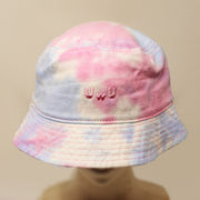 UwU Bucket Hat - Tie Dye - Cotton Candy