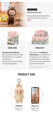 THE MONSTERS - Exciting Macaron Vinyl Face SINGLE BLIND BOX