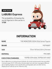THE MONSTERS COCA-COLA Series Figures - SINGLE BLIND BOX