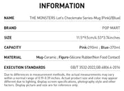 THE MONSTERS Let's Checkmate Series-BLUE Mug