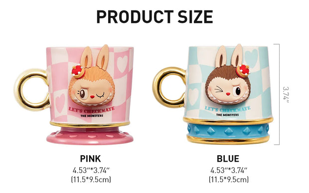 THE MONSTERS Let's Checkmate Series-BLUE Mug