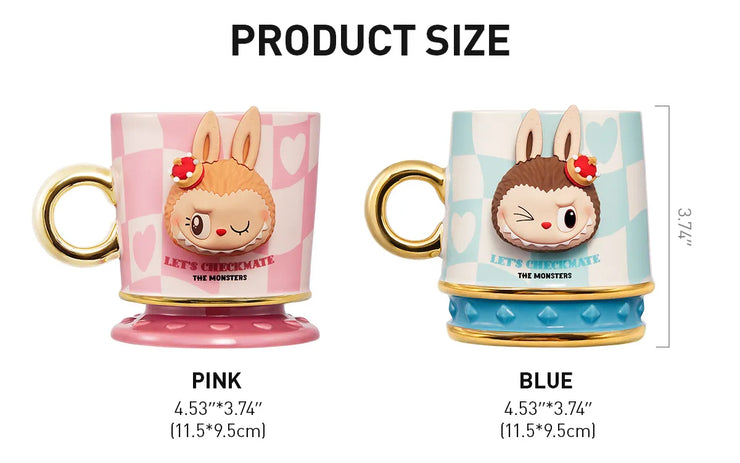 THE MONSTERS Let's Checkmate Series-BLUE Mug