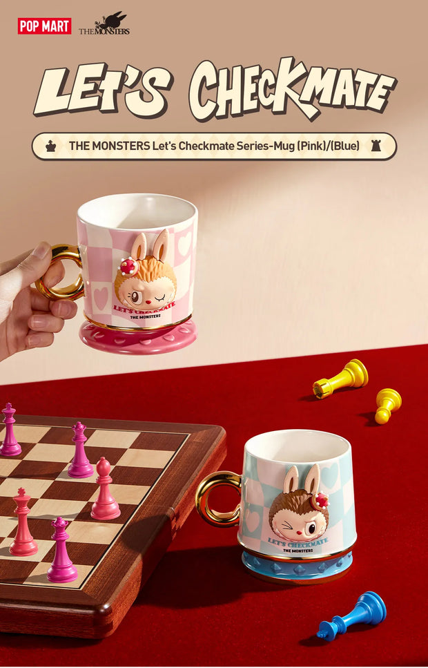 THE MONSTERS Let's Checkmate Series-BLUE Mug