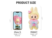 THE MONSTERS Let's Checkmate Series-Vinyl Plush Hanging Card