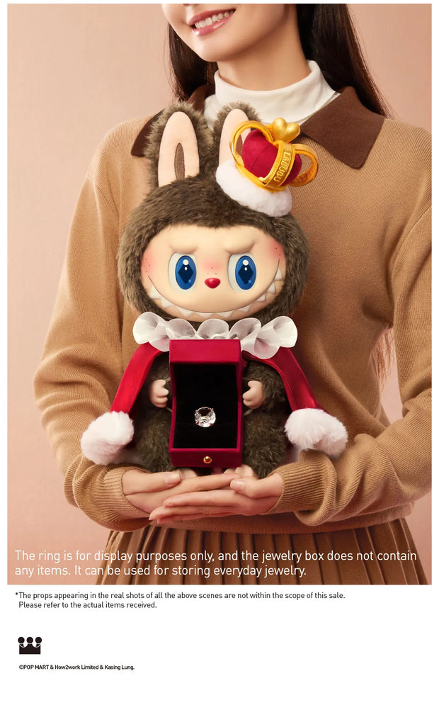 THE MONSTERS Let's Checkmate Series-Vinyl Plush Doll KING