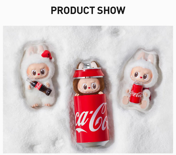 THE MONSTERS COCA-COLA SERIES-Vinyl Face Blind Box SINGLE BLIND BOX