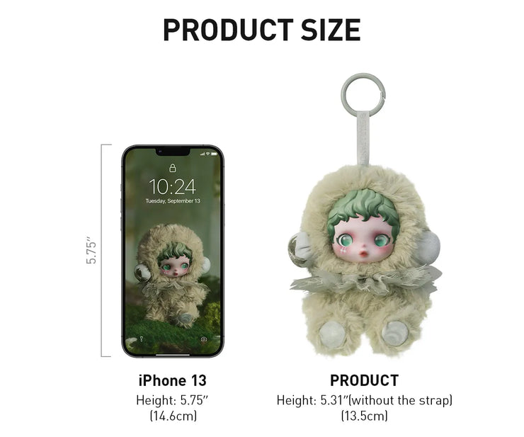 θSKULLPANDA L'impressionnisme Series Plush Doll - SINGLE BLIND BOX
