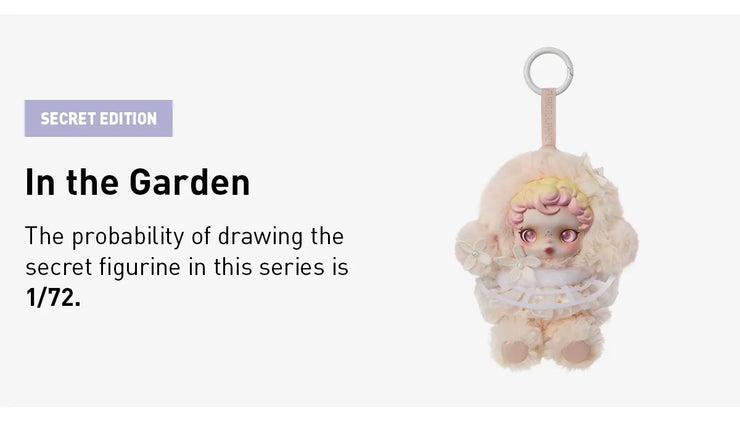 θSKULLPANDA L'impressionnisme Series Plush Doll - SINGLE BLIND BOX