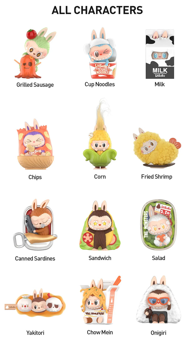 THE MONSTERS Wacky Mart Series Figures SINGLE BLIND BOX