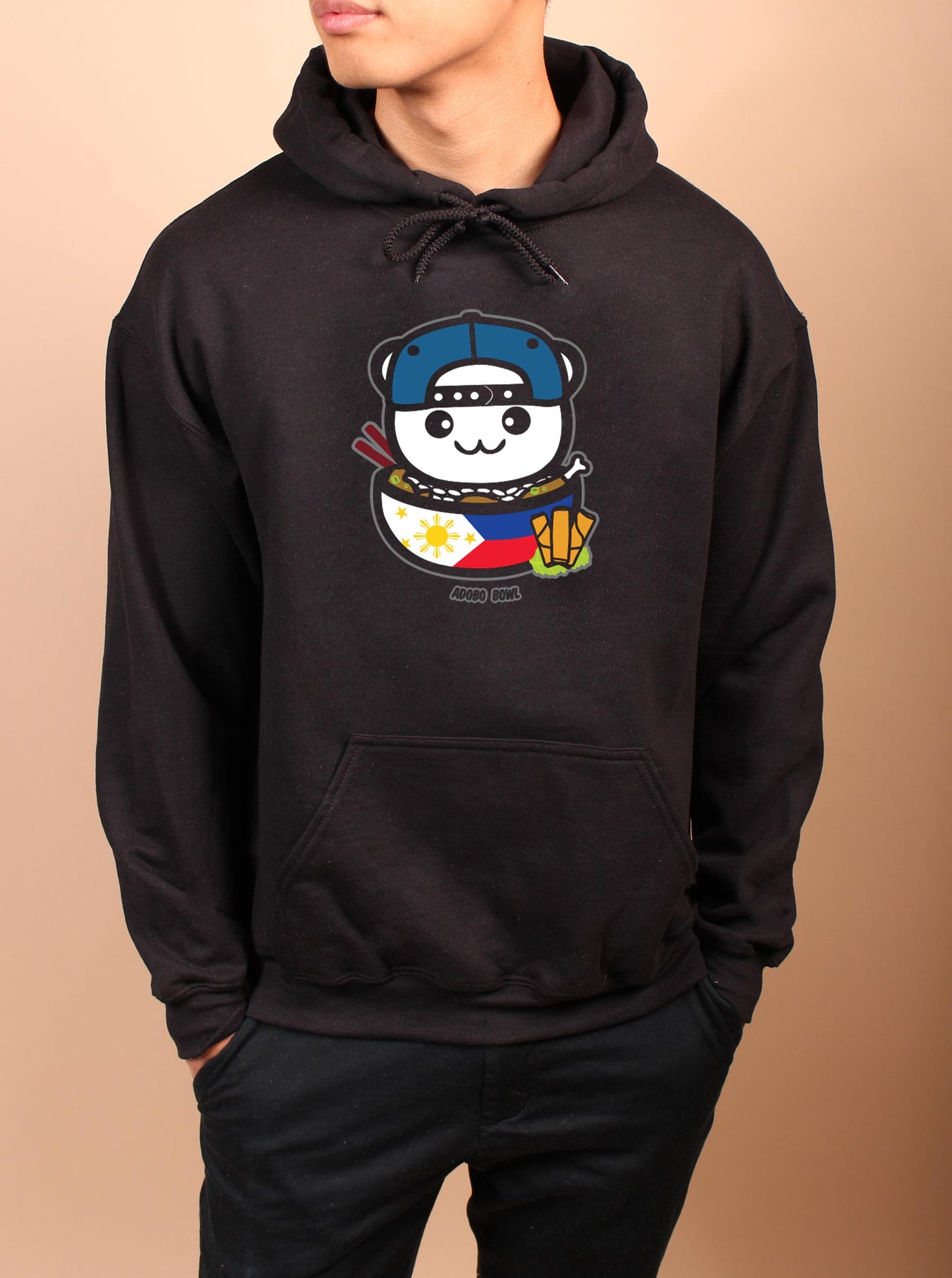 Unisex Hoodie Rice Hoodie Classic Unisex Pullover Hoodie Rice