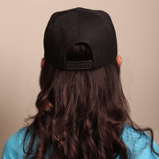 EXTROVERTED INTROVERT Embroidered Snapback - ADULT - Black
