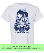 Pre-Order -Official FANIMECON 2024 -Unisex T-shirt - GROUP - Ash Grey