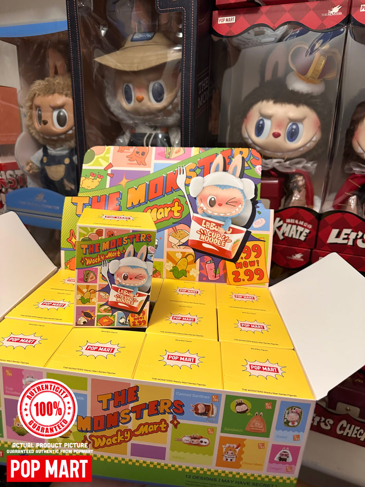THE MONSTERS Wacky Mart Series Figures SINGLE BLIND BOX