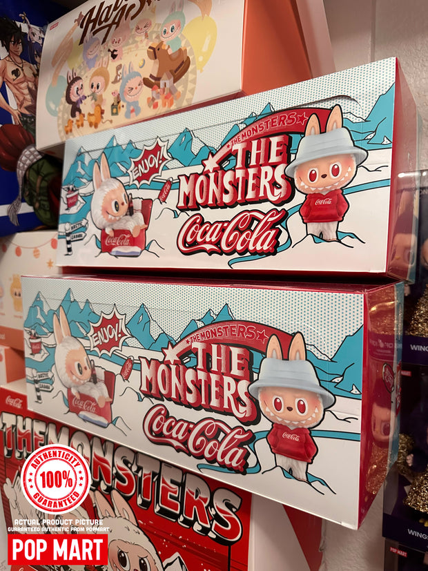 THE MONSTERS COCA-COLA SERIES-Vinyl Face Blind Box SINGLE BLIND BOX