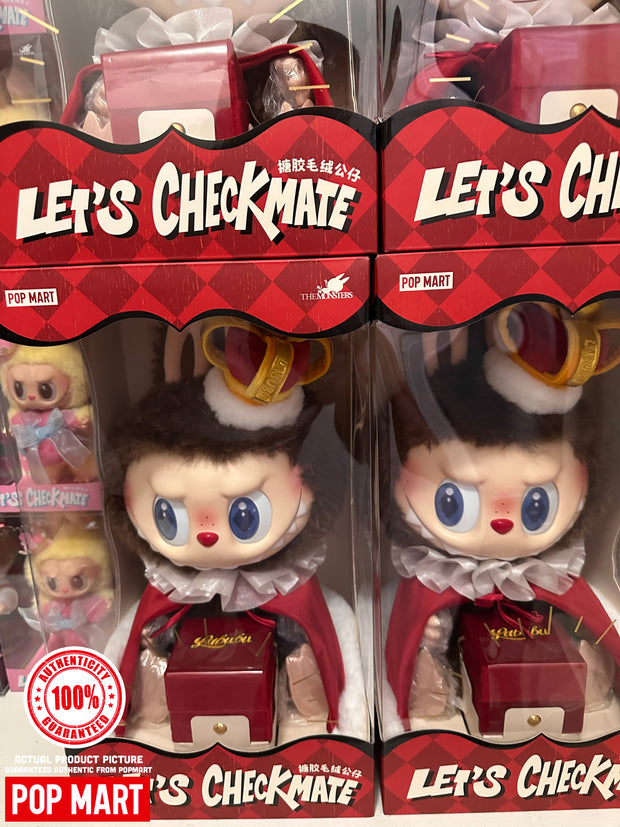 THE MONSTERS Let's Checkmate Series-Vinyl Plush Doll KING