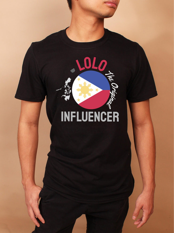 Lolo - The Original Influencer -  Unisex Adult T-shirt - Black