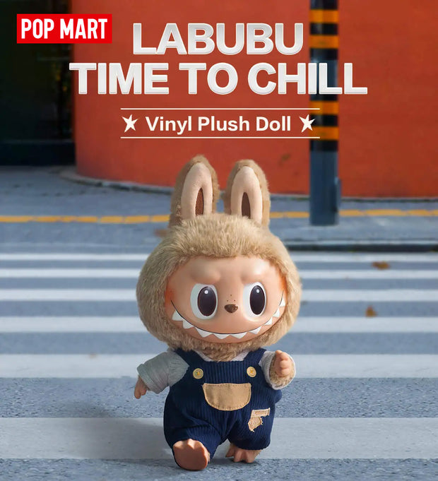 LABUBU Time to chill-Vinyl Plush Doll