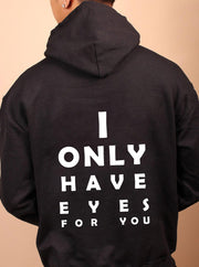 I Only Have Eyes for You (Boy) - Unisex Adult Pullover Hoodie - Black