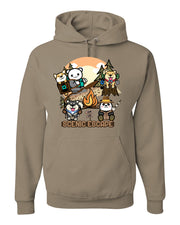 Scenic Escape - "Explorer" Zone -  Unisex Adult Pullover Hoodie - Brown
