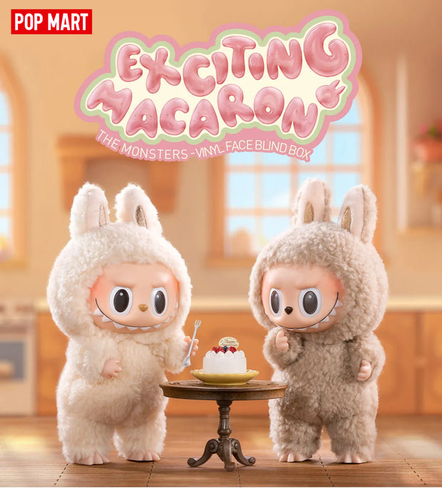 THE MONSTERS - Exciting Macaron Vinyl Face SINGLE BLIND BOX