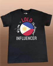 Lolo - The Original Influencer -  Unisex Adult T-shirt - Black