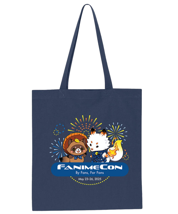Pre-Order -Official FANIMECON 2025 - Tote Bag - Navy