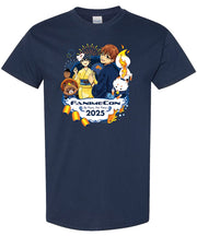 Pre-Order -Official FANIMECON 2025 -Unisex T-shirt - Festival - navy
