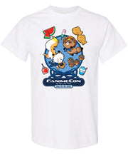 Pre-Order -Official FANIMECON 2025 -Unisex T-shirt - Animal Foodie - White
