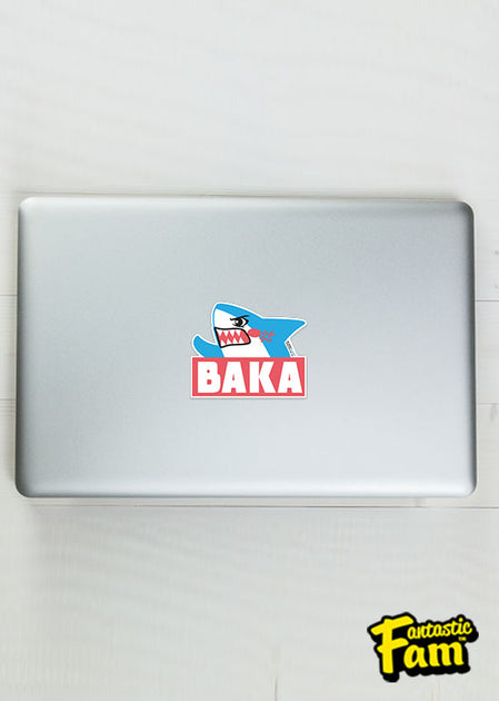 Baka Shark Vinyl Sticker – Fantastic Fam Inc