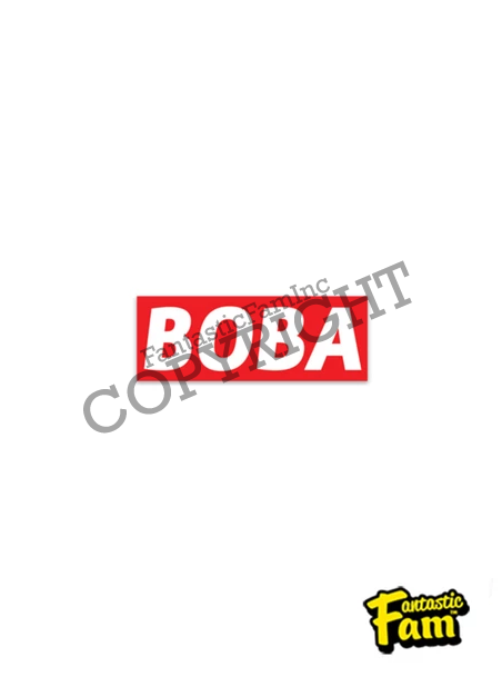 BOBA Vinyl Sticker