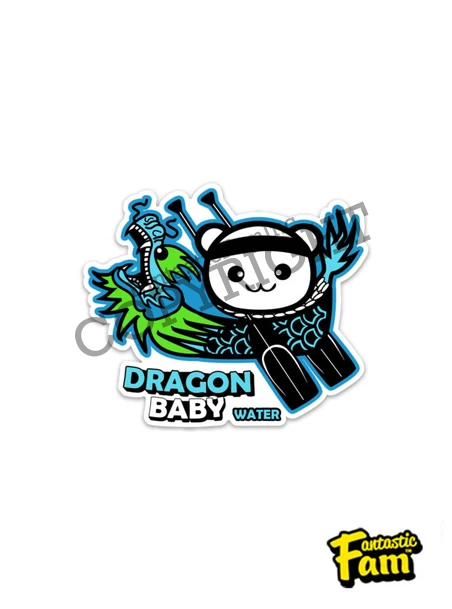 Dragon Baby Water Vinyl Sticker