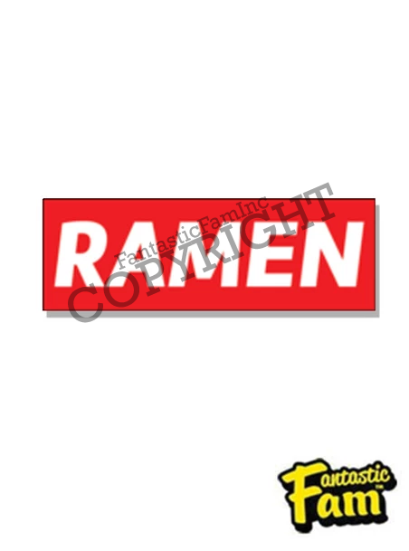 RAMEN Vinyl Sticker