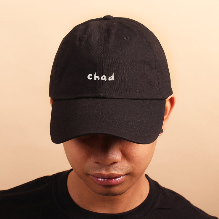 Chad ! Dad Hat - Black