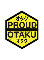 Proud Otaku Large Vinyl Sticker